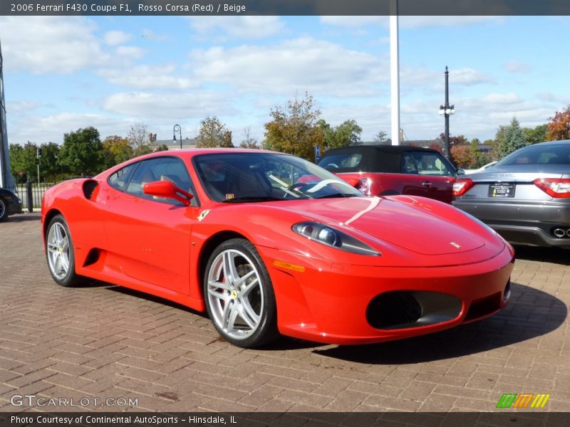 Front 3/4 View of 2006 F430 Coupe F1