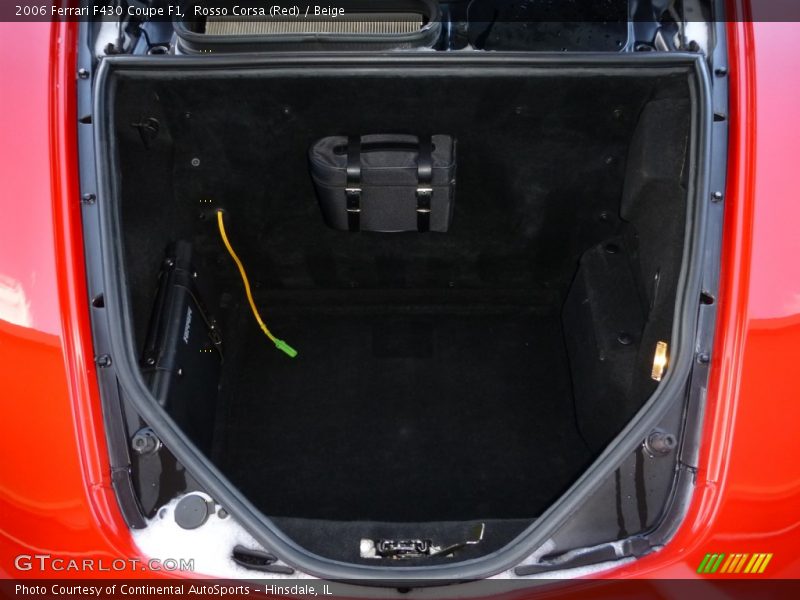 2006 F430 Coupe F1 Trunk