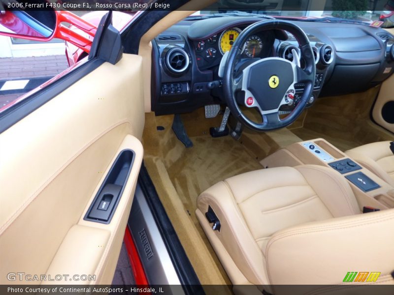 Beige Interior - 2006 F430 Coupe F1 