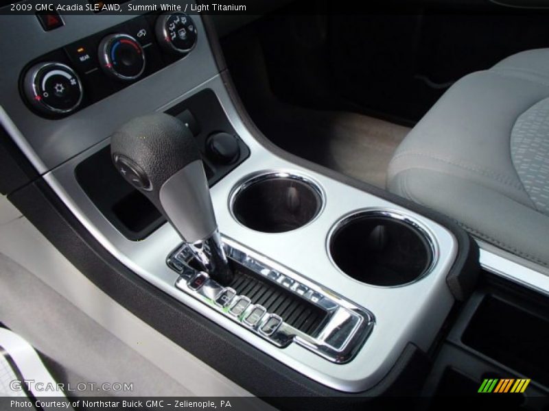 Summit White / Light Titanium 2009 GMC Acadia SLE AWD