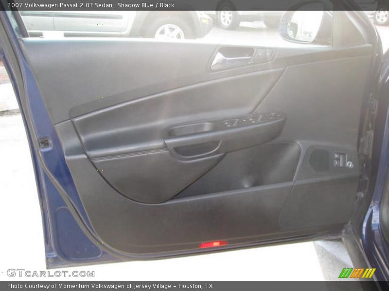 Shadow Blue / Black 2007 Volkswagen Passat 2.0T Sedan