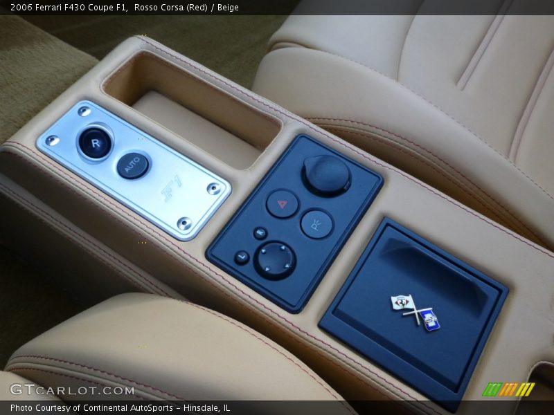 Controls of 2006 F430 Coupe F1