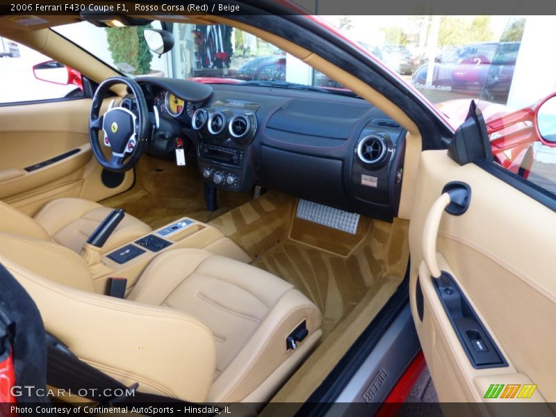  2006 F430 Coupe F1 Beige Interior