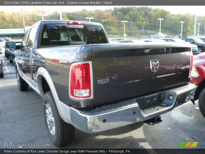 Granite Crystal Metallic / Black 2014 Ram 2500 Laramie Crew Cab 4x4