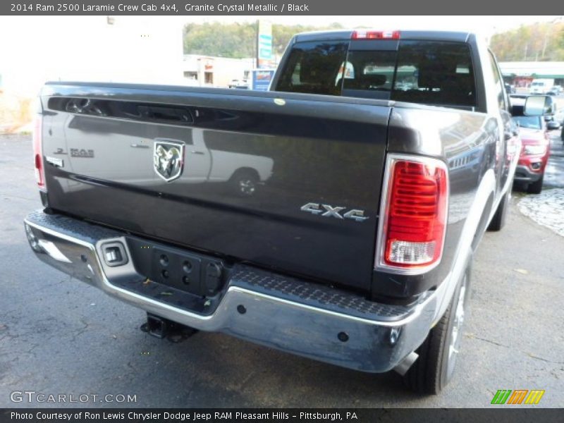 Granite Crystal Metallic / Black 2014 Ram 2500 Laramie Crew Cab 4x4