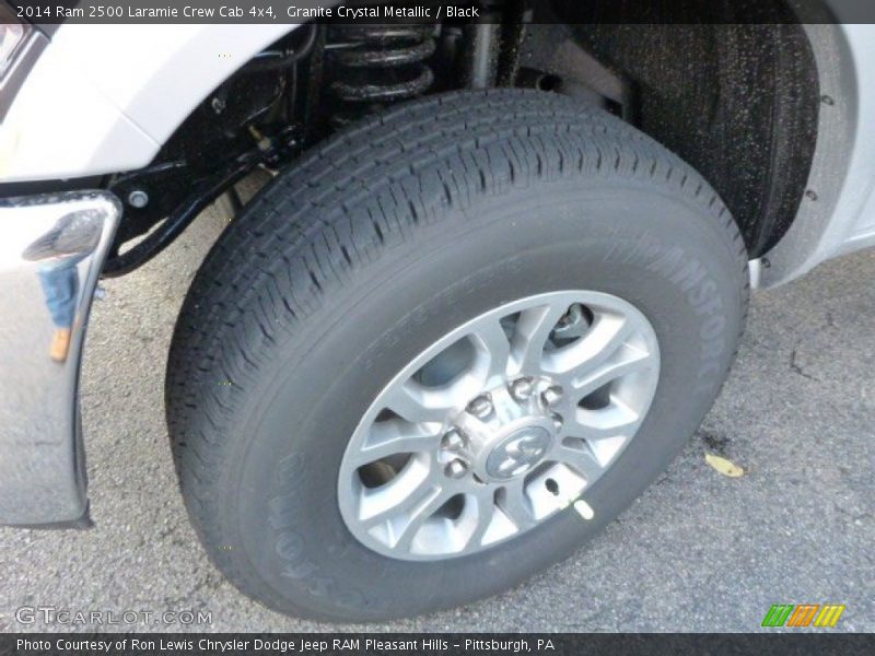 Granite Crystal Metallic / Black 2014 Ram 2500 Laramie Crew Cab 4x4