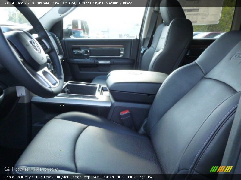 Granite Crystal Metallic / Black 2014 Ram 2500 Laramie Crew Cab 4x4