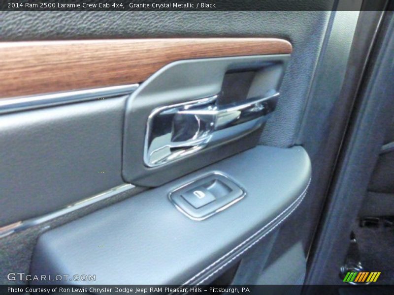 Granite Crystal Metallic / Black 2014 Ram 2500 Laramie Crew Cab 4x4
