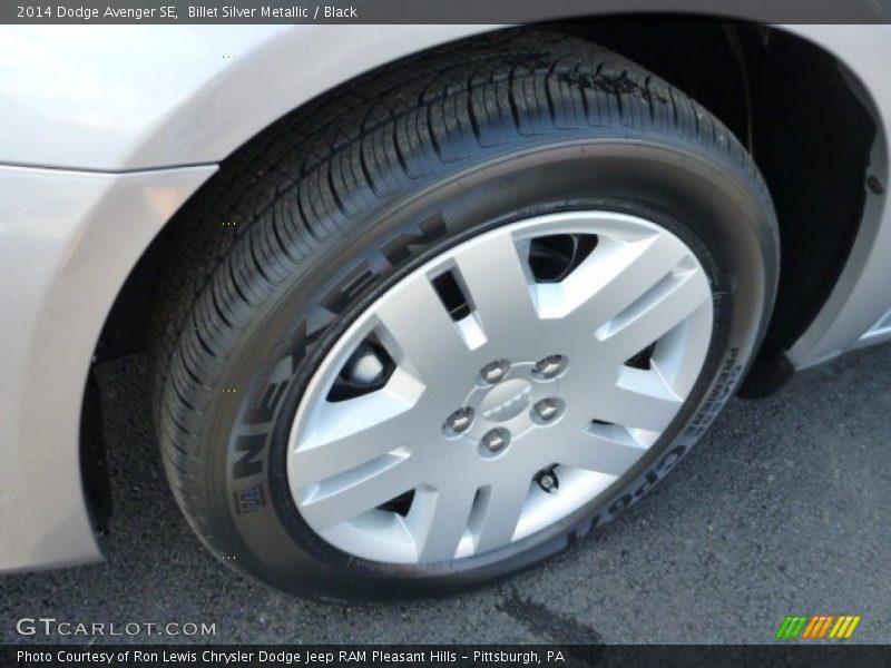 Billet Silver Metallic / Black 2014 Dodge Avenger SE