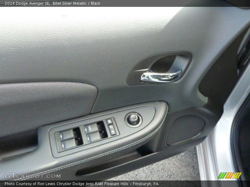 Billet Silver Metallic / Black 2014 Dodge Avenger SE