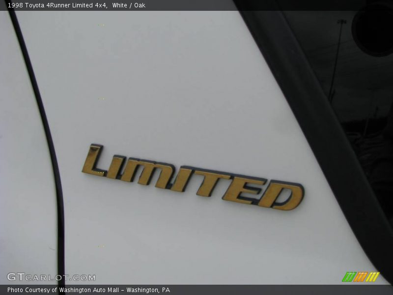 White / Oak 1998 Toyota 4Runner Limited 4x4