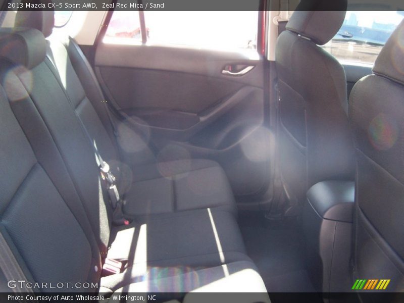 Zeal Red Mica / Sand 2013 Mazda CX-5 Sport AWD