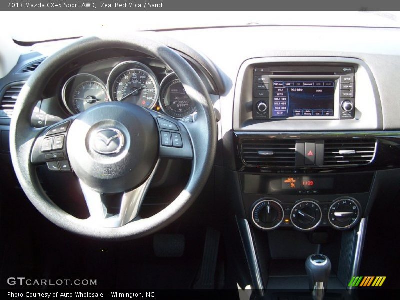 Zeal Red Mica / Sand 2013 Mazda CX-5 Sport AWD