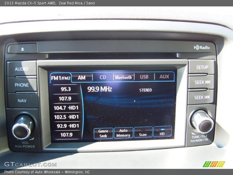 Zeal Red Mica / Sand 2013 Mazda CX-5 Sport AWD