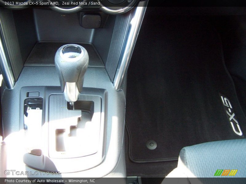 Zeal Red Mica / Sand 2013 Mazda CX-5 Sport AWD