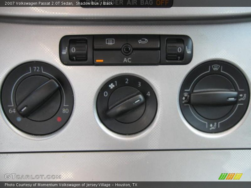 Shadow Blue / Black 2007 Volkswagen Passat 2.0T Sedan
