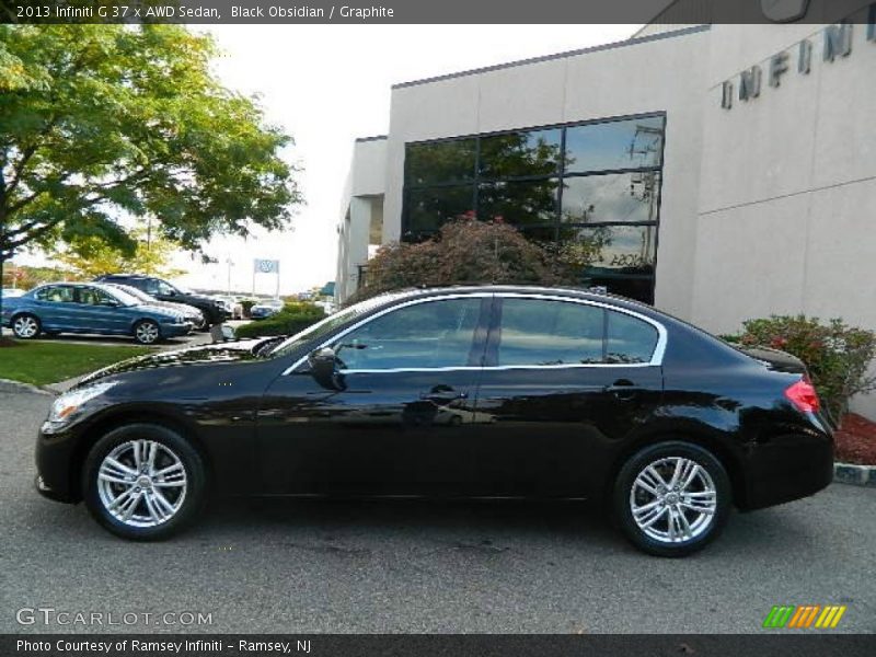Black Obsidian / Graphite 2013 Infiniti G 37 x AWD Sedan