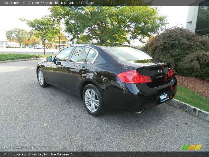 Black Obsidian / Graphite 2013 Infiniti G 37 x AWD Sedan