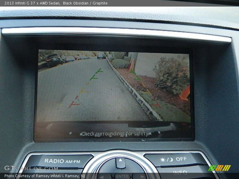 Black Obsidian / Graphite 2013 Infiniti G 37 x AWD Sedan