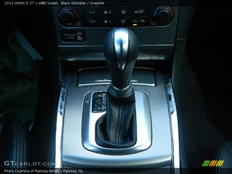  2013 G 37 x AWD Sedan 7 Speed ASC Automatic Shifter