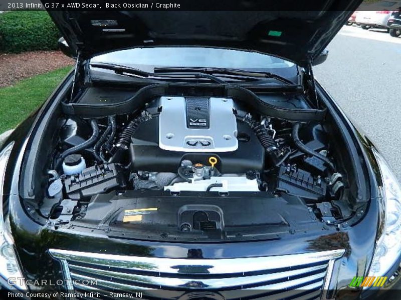  2013 G 37 x AWD Sedan Engine - 3.7 Liter DOHC 24-Valve CVTCS V6