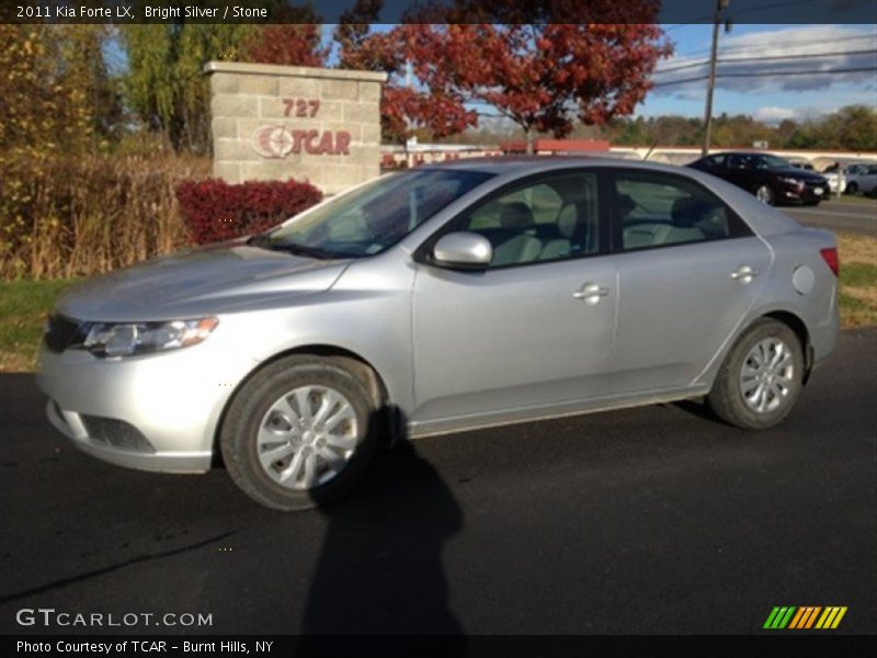 Bright Silver / Stone 2011 Kia Forte LX