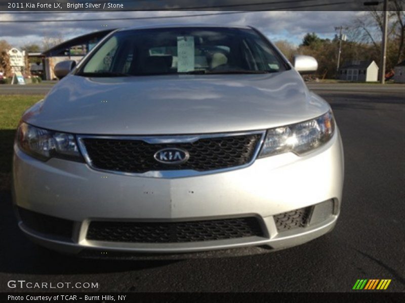 Bright Silver / Stone 2011 Kia Forte LX