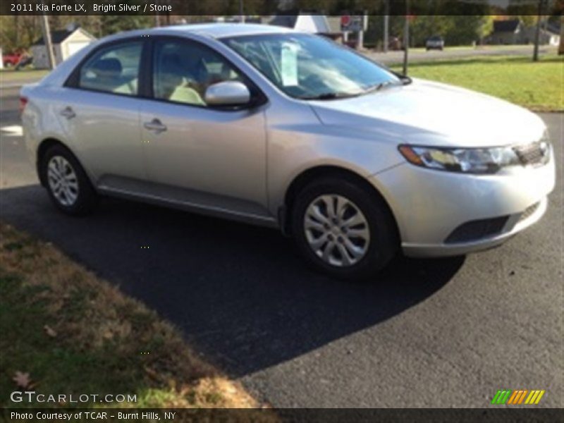 Bright Silver / Stone 2011 Kia Forte LX