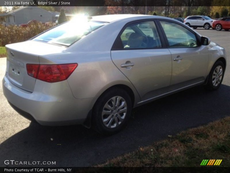 Bright Silver / Stone 2011 Kia Forte LX