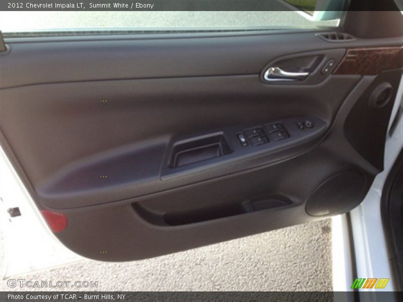 Summit White / Ebony 2012 Chevrolet Impala LT
