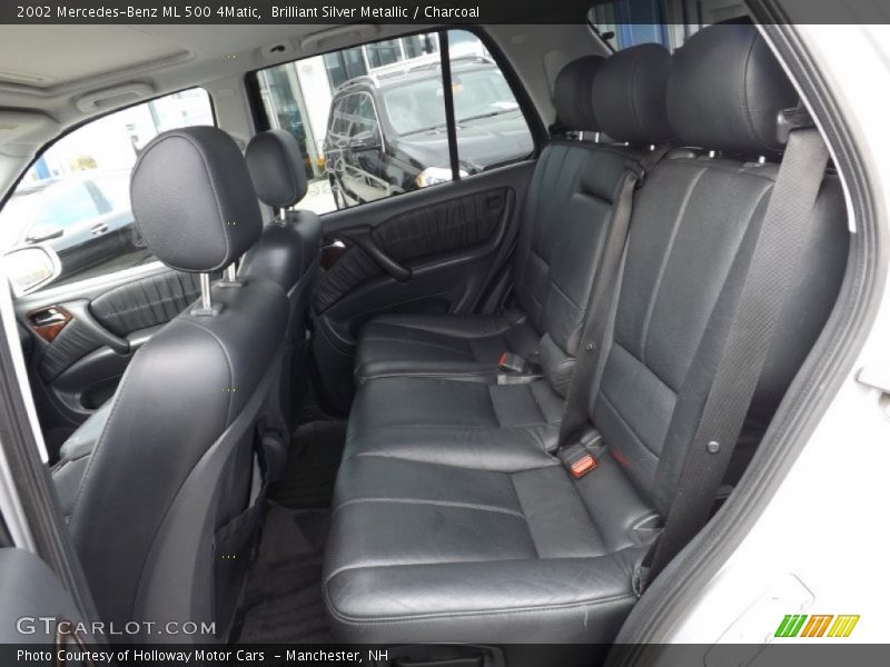 Brilliant Silver Metallic / Charcoal 2002 Mercedes-Benz ML 500 4Matic