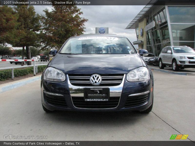 Shadow Blue / Pure Beige 2007 Volkswagen Jetta 2.5 Sedan