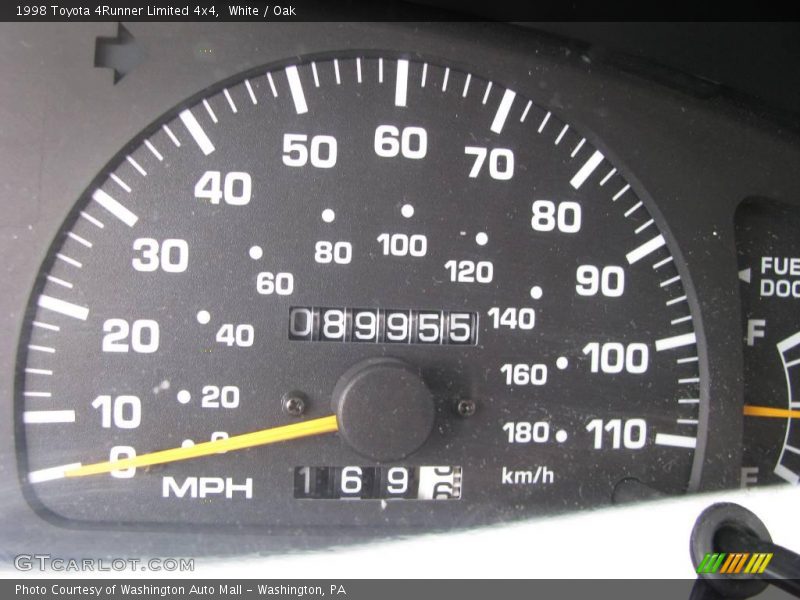 White / Oak 1998 Toyota 4Runner Limited 4x4