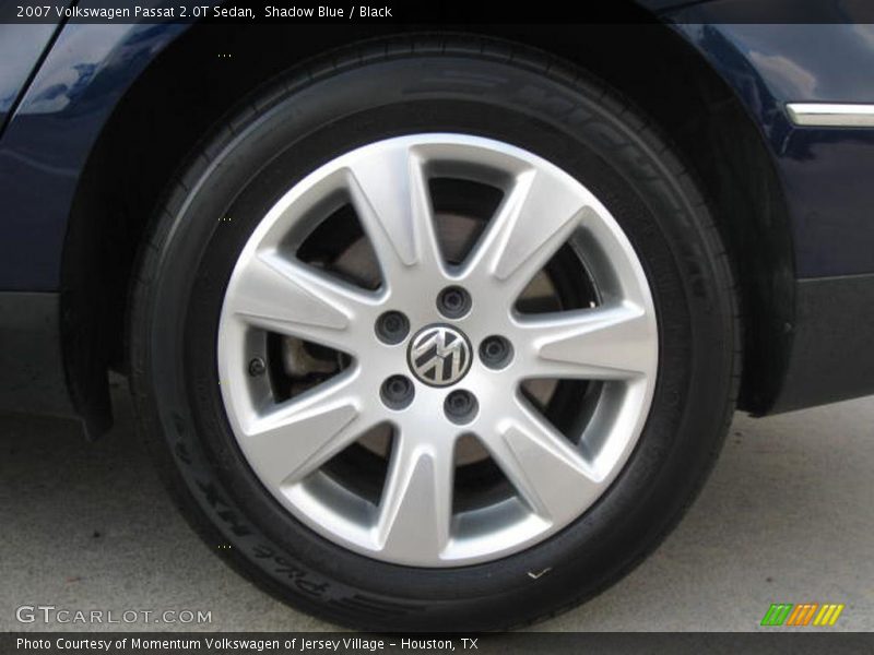 Shadow Blue / Black 2007 Volkswagen Passat 2.0T Sedan