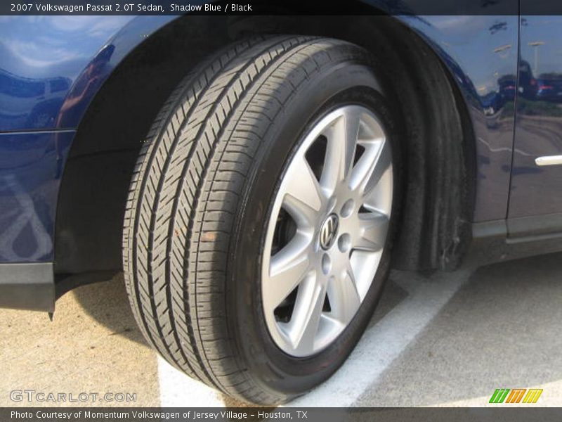 Shadow Blue / Black 2007 Volkswagen Passat 2.0T Sedan