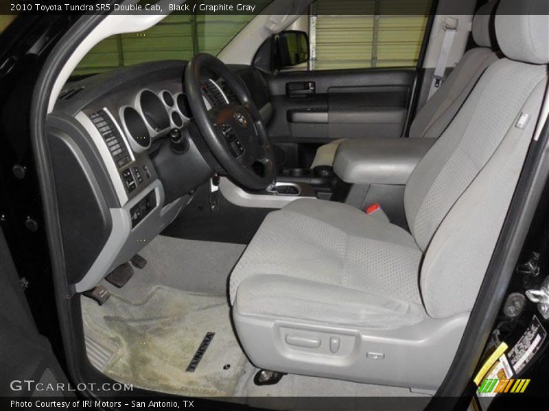 Black / Graphite Gray 2010 Toyota Tundra SR5 Double Cab