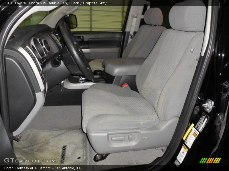 Black / Graphite Gray 2010 Toyota Tundra SR5 Double Cab