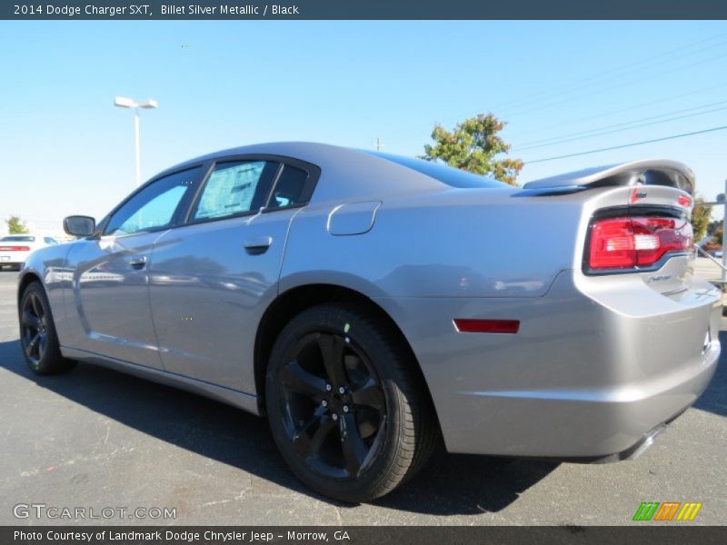Billet Silver Metallic / Black 2014 Dodge Charger SXT