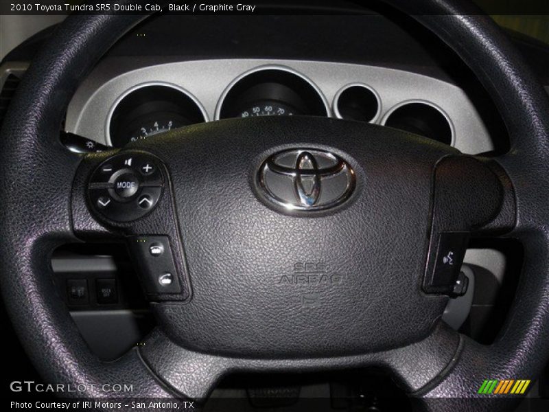Black / Graphite Gray 2010 Toyota Tundra SR5 Double Cab