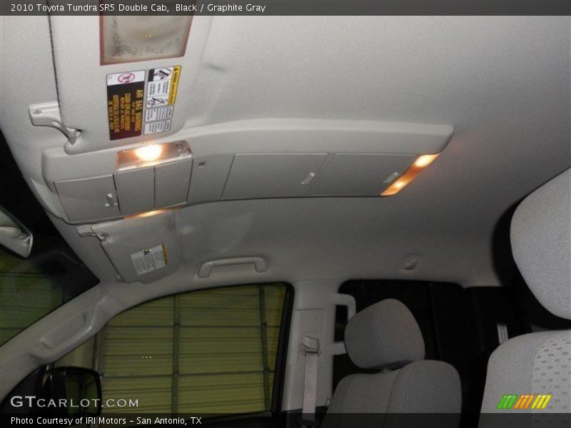 Black / Graphite Gray 2010 Toyota Tundra SR5 Double Cab