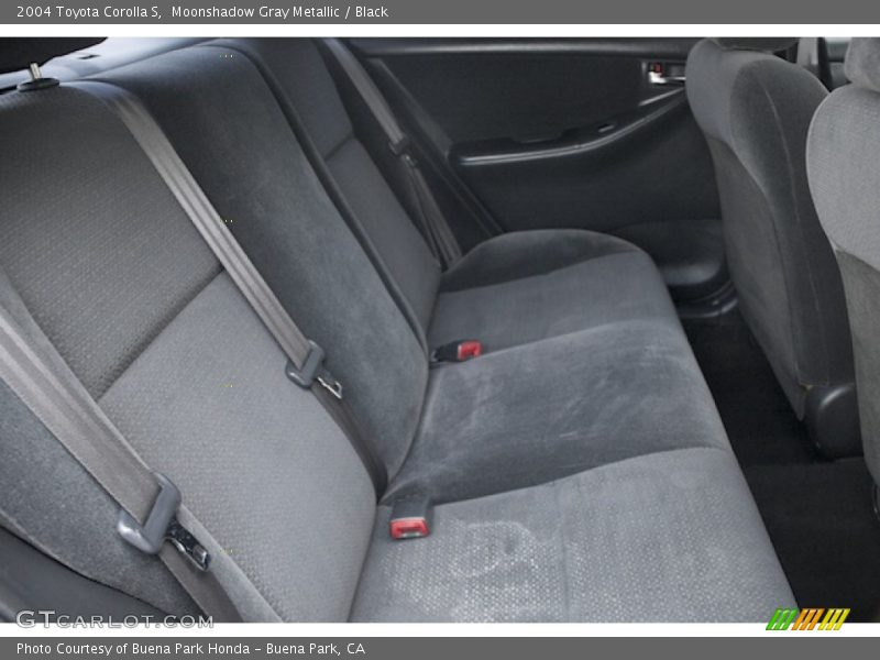 Moonshadow Gray Metallic / Black 2004 Toyota Corolla S