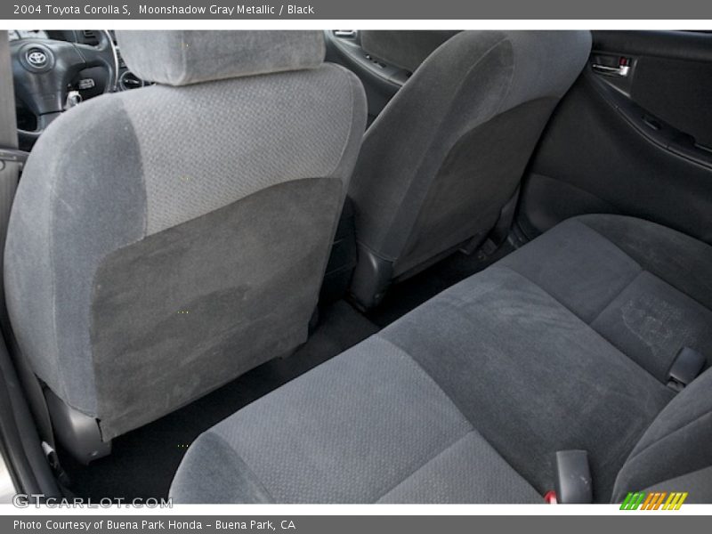 Moonshadow Gray Metallic / Black 2004 Toyota Corolla S