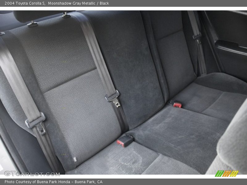Moonshadow Gray Metallic / Black 2004 Toyota Corolla S