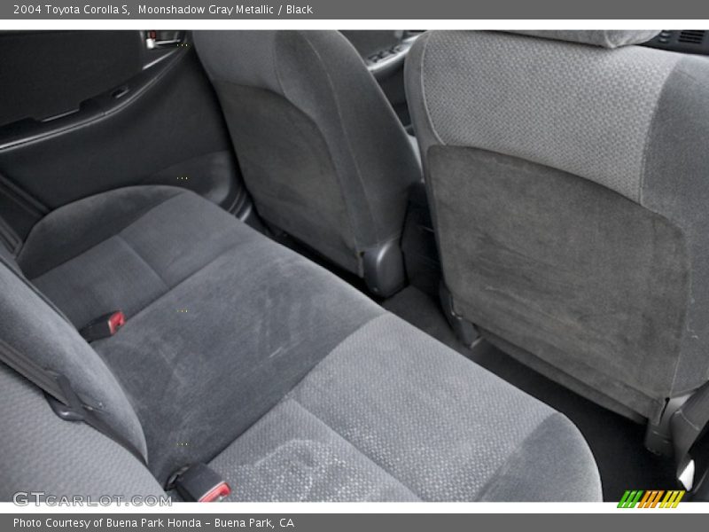 Moonshadow Gray Metallic / Black 2004 Toyota Corolla S