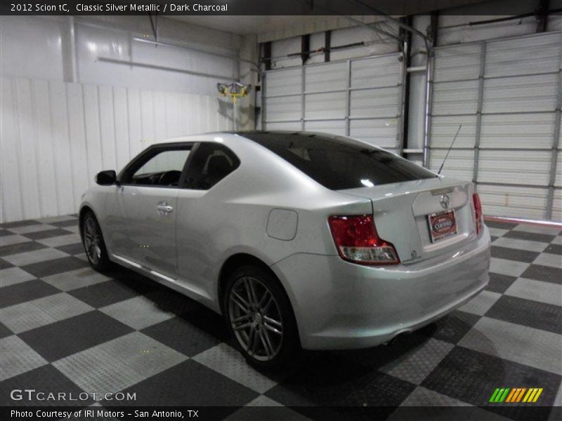 Classic Silver Metallic / Dark Charcoal 2012 Scion tC