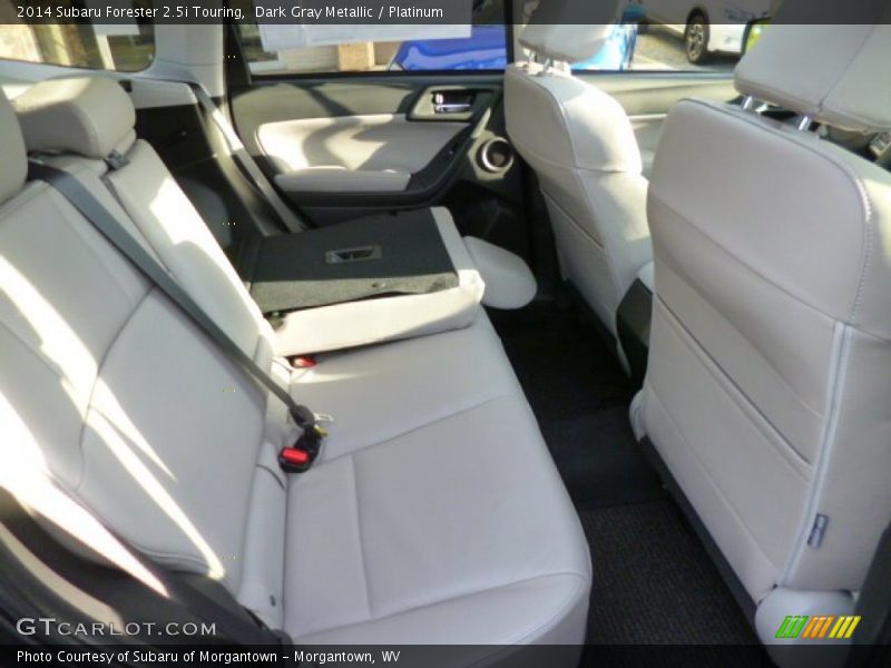 Dark Gray Metallic / Platinum 2014 Subaru Forester 2.5i Touring