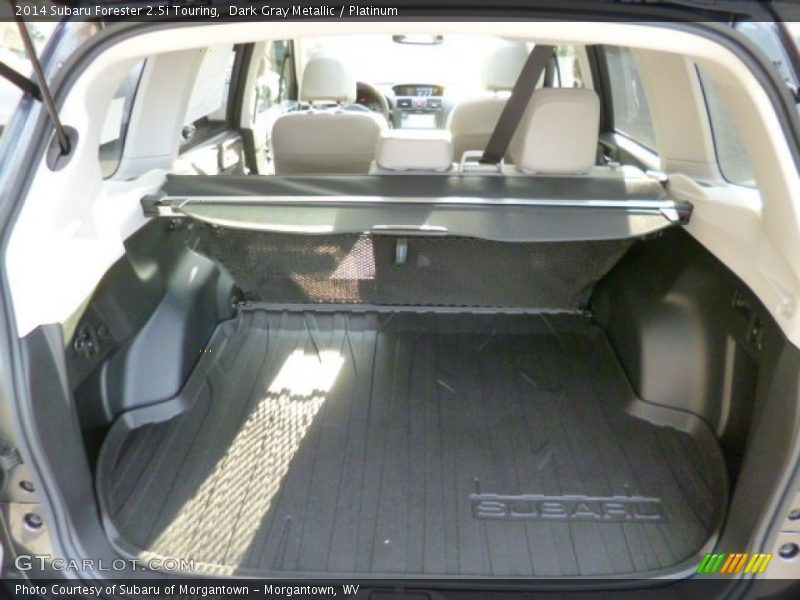 Dark Gray Metallic / Platinum 2014 Subaru Forester 2.5i Touring