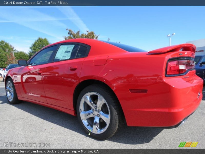 TorRed / Black 2014 Dodge Charger SXT