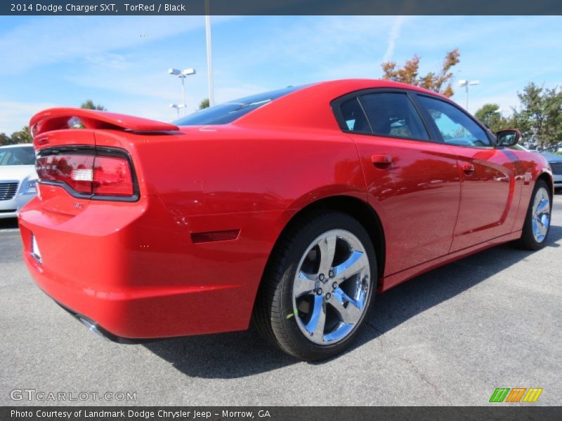 TorRed / Black 2014 Dodge Charger SXT