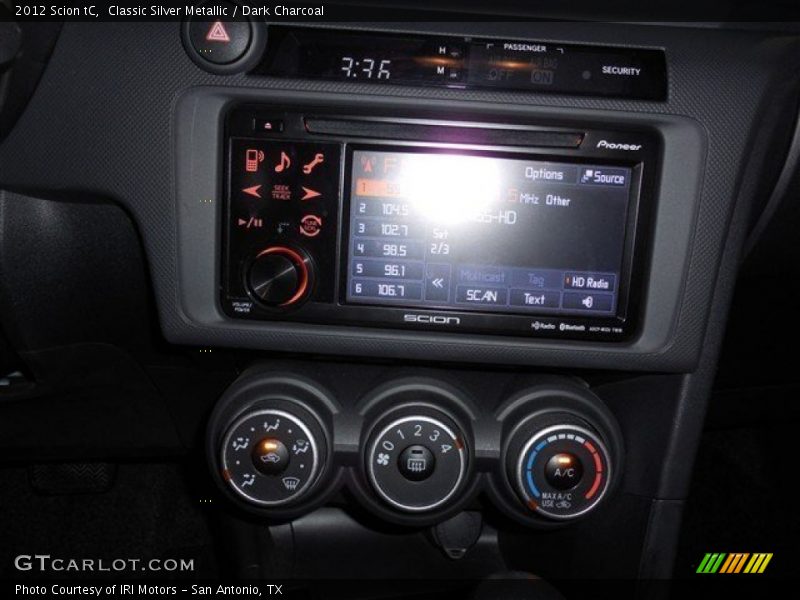 Classic Silver Metallic / Dark Charcoal 2012 Scion tC